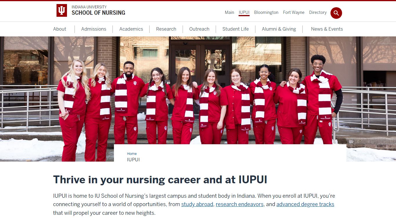 IUPUI: IU School of Nursing: Indiana University